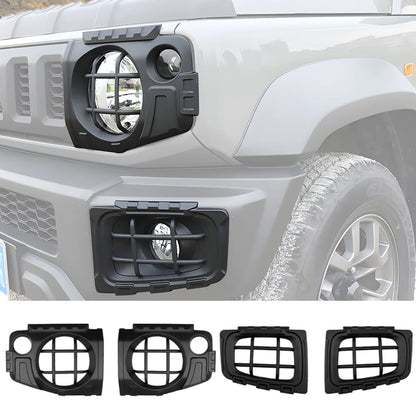 Car Front Fog Light Protection Headlight Rear Tail Light Lamp Cover for Suzuki Jimny JB74 2019-2025 Exterior Accessories ABS Tuck's Performance