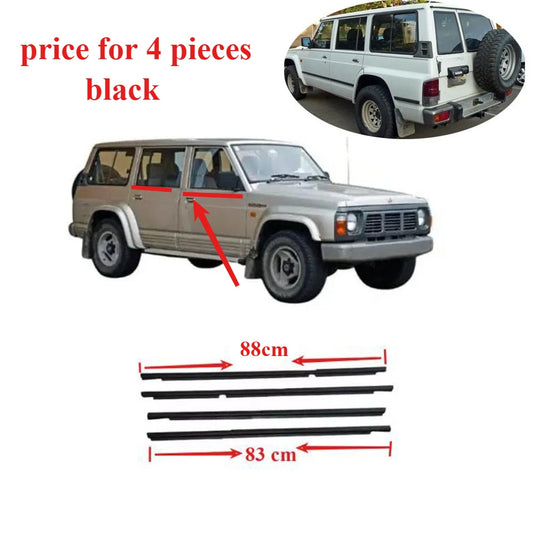 GQ Patrol window belt moulding weatherstrips