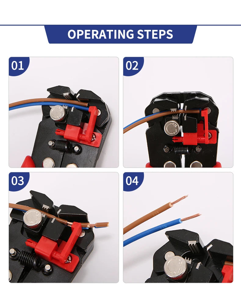 Automatic Wire Stripper, Cutter & Crimping Pliers - product image 19