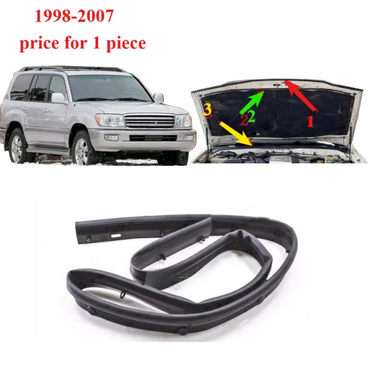 Bonnet rubber seal strip for LandCruiser 100 Series