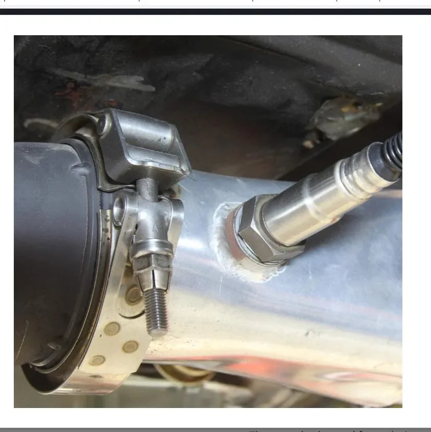 Stainless Steel O2 Sensor Bung Weld in Adapter M18x1 5 Thread Notched Style Auto Part Tuck's Performance