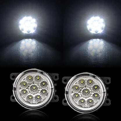 Fog Lights for Nissan Pathfinder R51 Navara D40 Armada Frontier Xterra Note E11 Titan Leaf Terrano Fog Light Headlight Fog Lamp Tuck's Performance