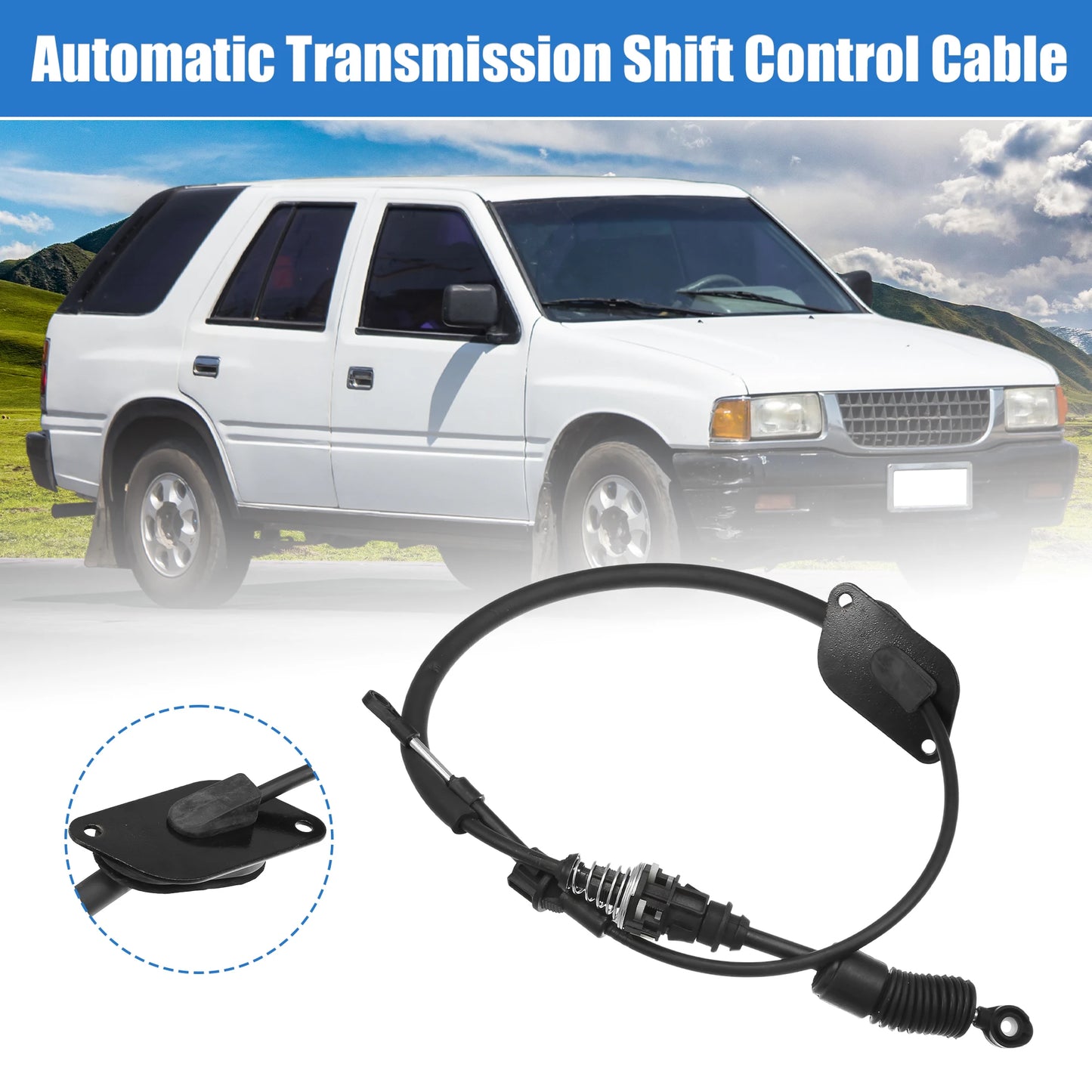 X Autohaux Auto Gear Shift Cable Transmission Shifter Cable for Isuzu Rodeo 1998-2004 for Honda Passport 1998-2004 Tuck's Performance