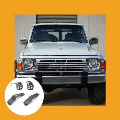 For 87-04 Nissan Safari Y60 Spotlight Base Mounting Bracket, Add Patrol Y60 Spotlight + Base Tuck's Performance