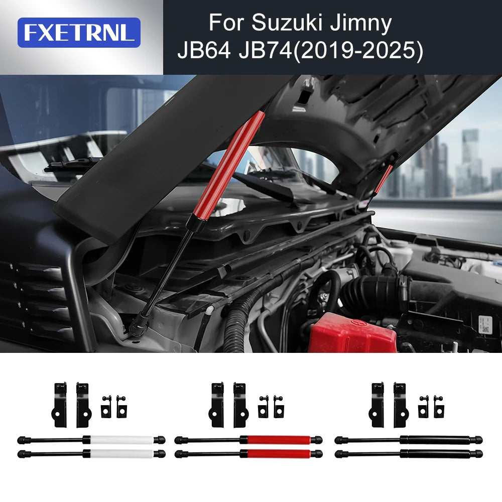 Suzuki Jimny bonnet gas struts coloured