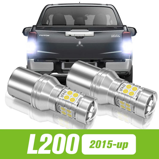 2pcs For Mitsubishi L200 LED Reverse Light Backup Lamp 2015 2016 2017 Accessories Tuck's Performance