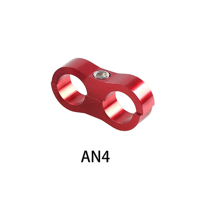 Universal AN4 AN6 AN8 AN10 Billet Oil Fuel Water Hose Tube Seprator Divider Clamp aluminum line separator Kit Tuck's Performance
