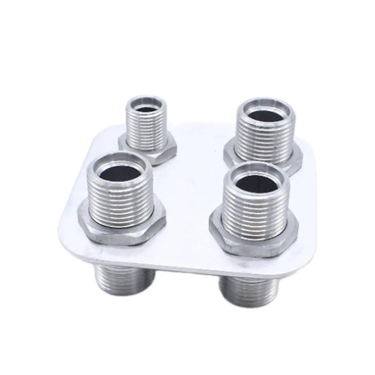 4 Port Automotive Heat and Cool System Replacement Firewall Bulkhead Tuck's Performance