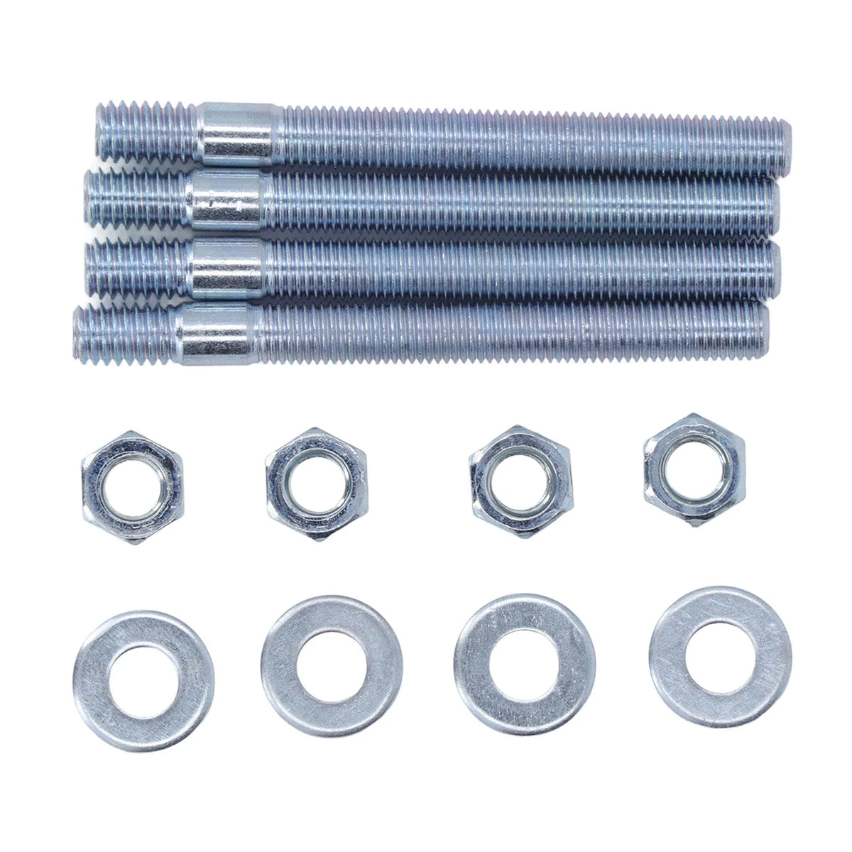 3.5in Carburetor Studs Set Metal Carb Mounting Stud Kit with Spacers for 5/16in Threads Intake Manifold new Tuck's Performance