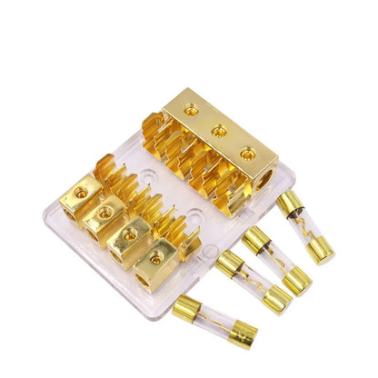 AGU Fuse Distribution Block - 1 In, 2 to 4 Out, 60A Tucks Performance