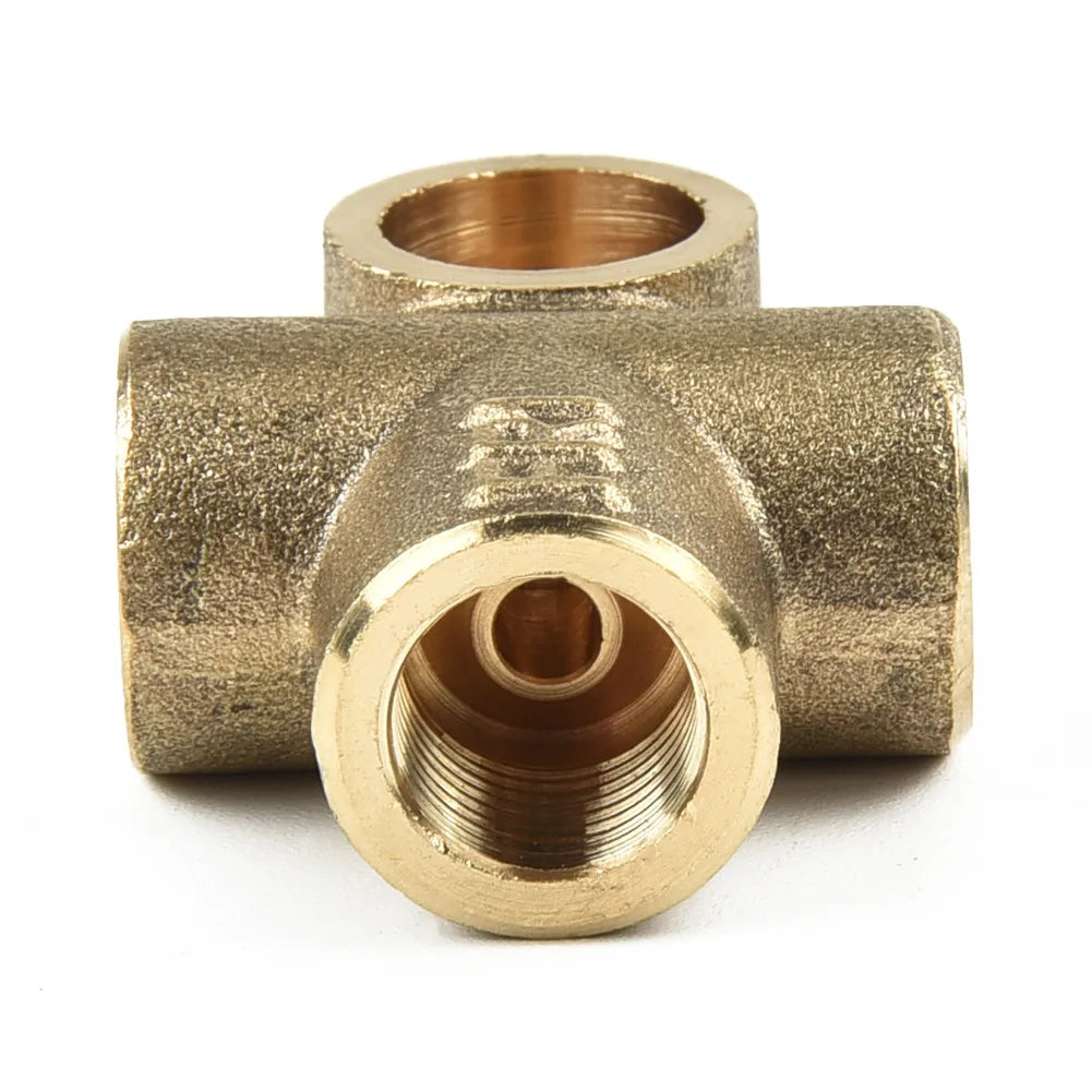 3 WAY Tee Piece Brake Clutch T 3/16 \" Pipe Metric M10 Pipe Connector Female 3 WAY BRAKE PIPE UNION NUT 10mm X 1mm Accessories Tuck's Performance