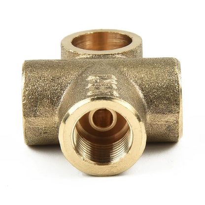 3 WAY Tee Piece Brake Clutch T 3/16 \" Pipe Metric M10 Pipe Connector Female 3 WAY BRAKE PIPE UNION NUT 10mm X 1mm Accessories Tuck's Performance