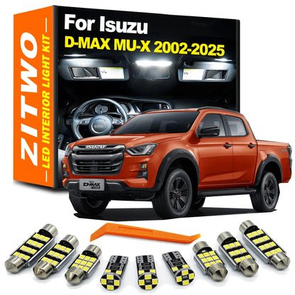 LED interior light kit for Isuzu D-MAX and MU-X, full bulb set