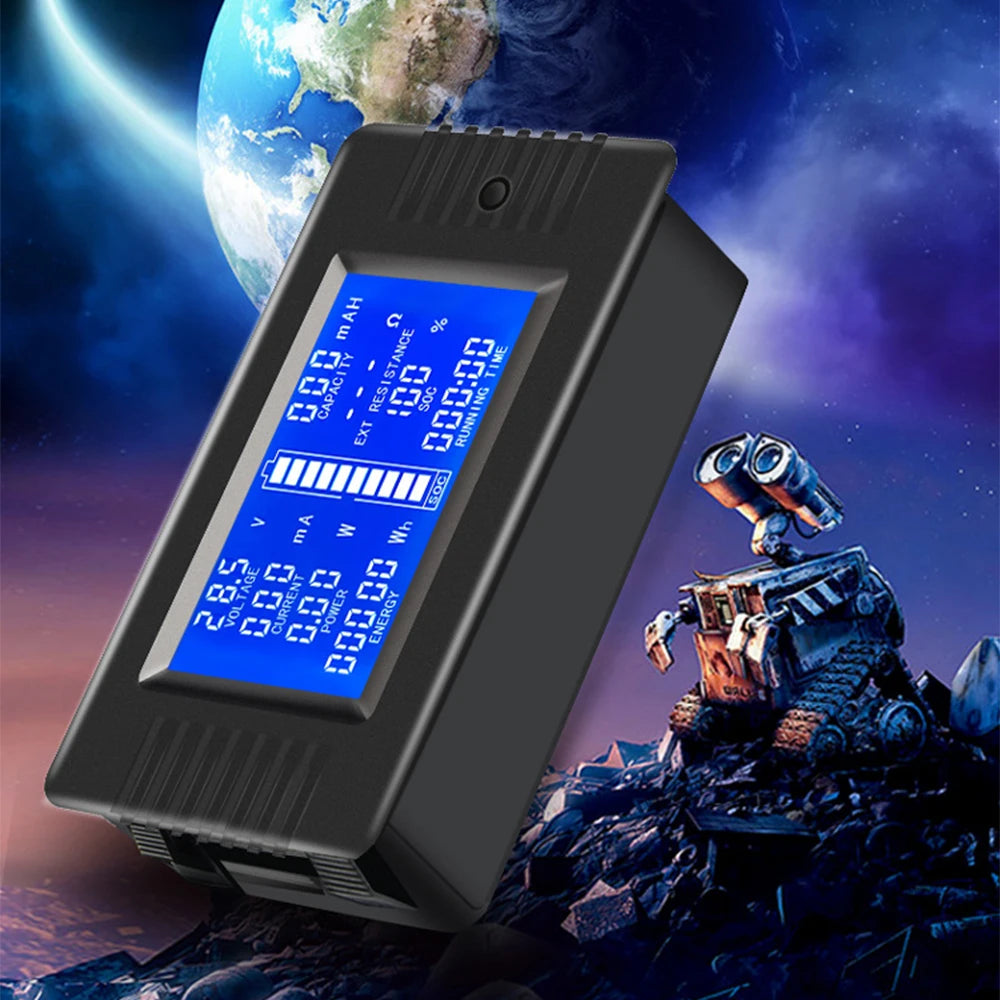 Digital Battery Capacity Tester with 100A-300A Shunt image 10