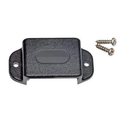 Radio holder bracket with two mounting screws