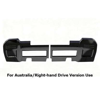 For BYD SHARK 6 Bumper Lower Guard Plate ABS Material Black Custom Design Front Bumper Protection Cover For SHARK 6 Accessories Tuck's Performance