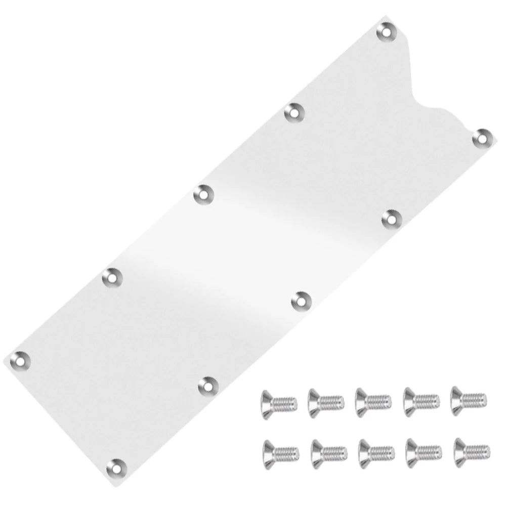 Engine Blocks Billet Valley Pan Cover Plate Cover Plate for LS Gen 3 Billet Aluminum LSX LS1 LM7 LR4 LQ4 LS6 L59 LQ9 LM4 L33 Tuck's Performance