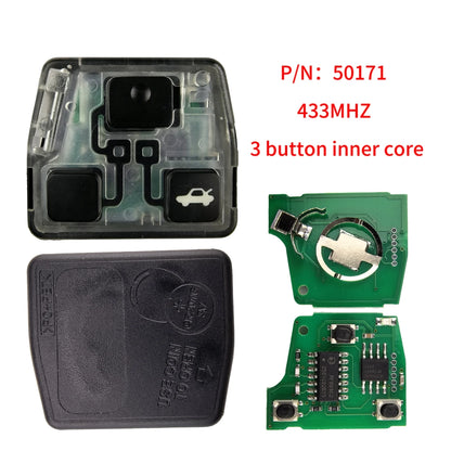 Remote key FCC ID 50171 marking detail