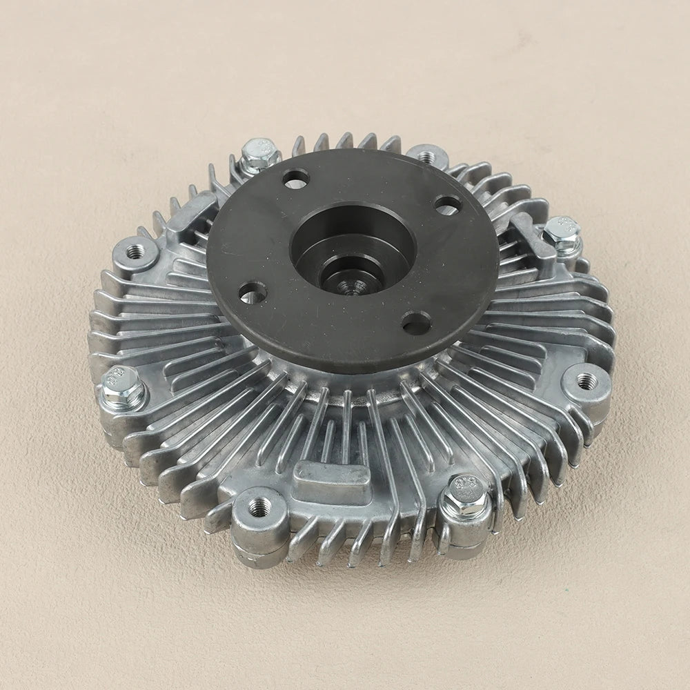 Viscous fan clutch hub mounting face