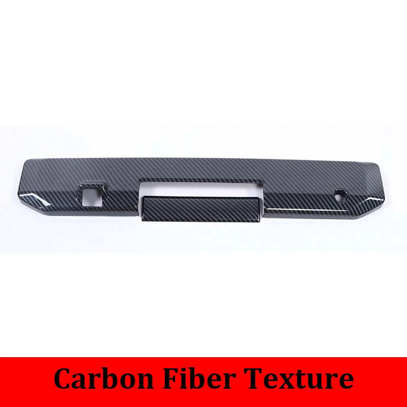 For Mitsubishi Triton L200 2024-2026 ABS Car Rear Tailgate Handle Frame Cover Trim Decoration Sticker Auto External Accessories Tuck's Performance