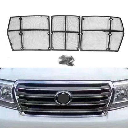 Front grille insect mesh screen for LandCruiser 200 Series