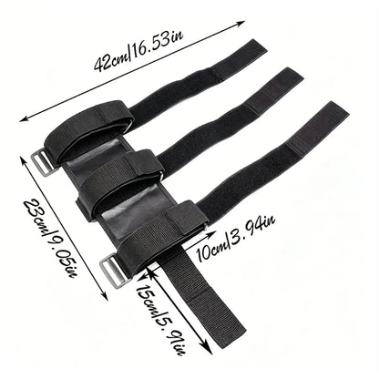 Roll bar fire extinguisher holder strap dimensions