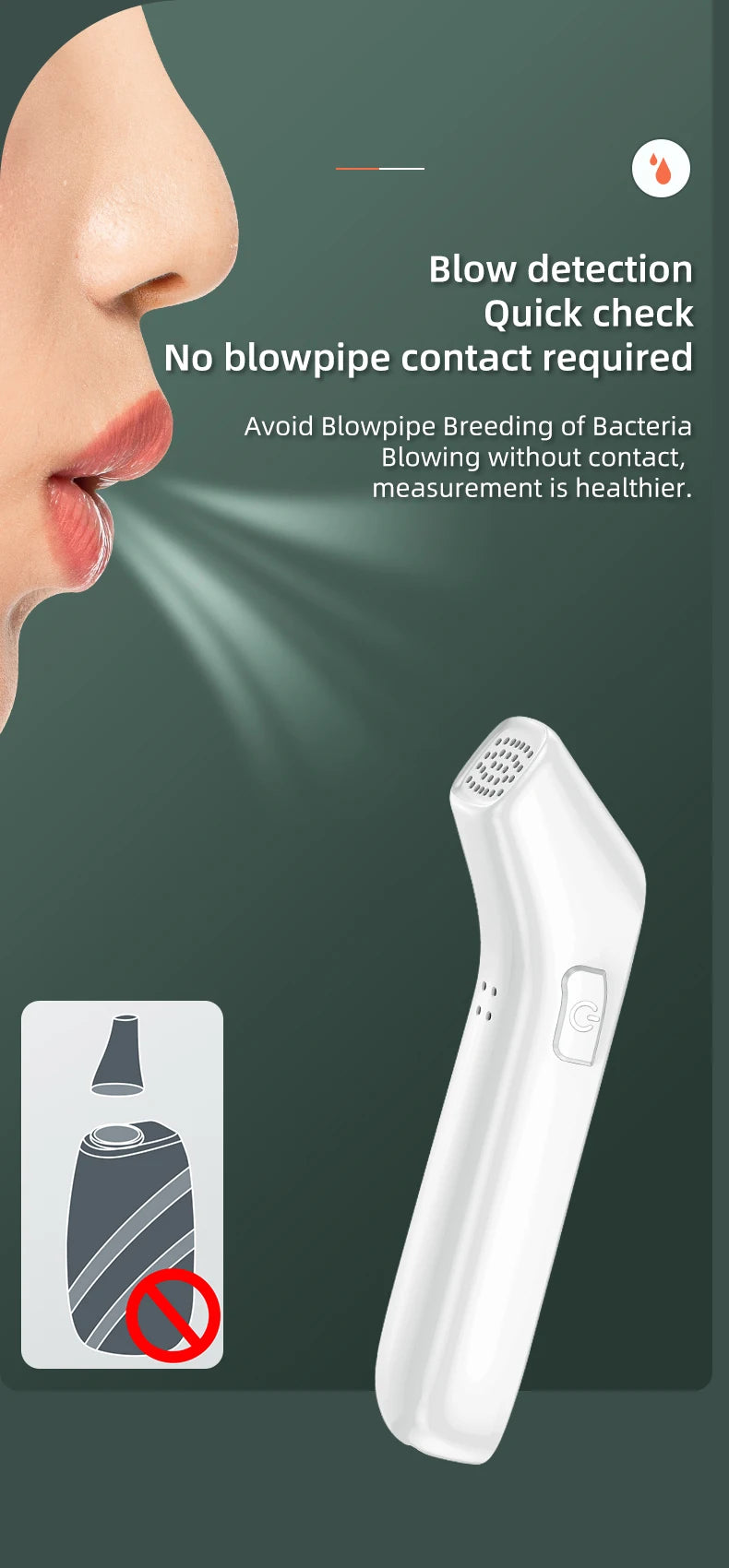 Portable Digital Breath Alcohol Tester with LCD Display - product image 12