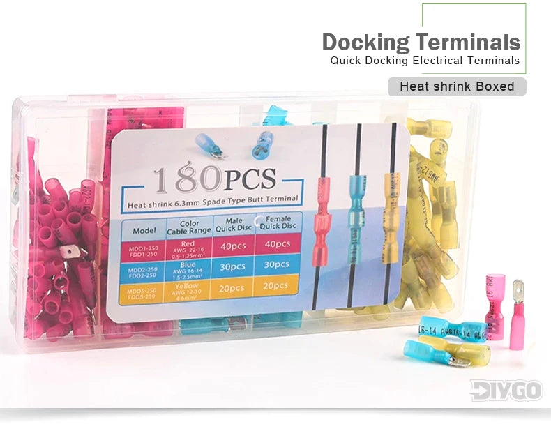 Heat Shrink Spade & Bullet Terminal Kit product view 12