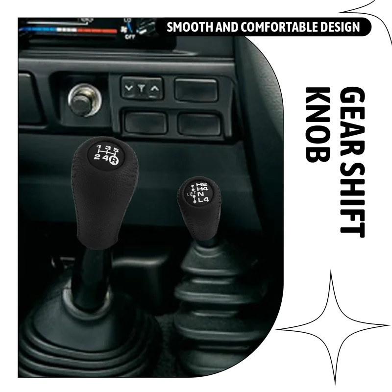 Gear shift and transfer lever knob for LandCruiser 70 Series