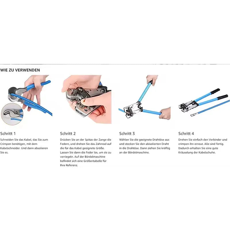 HX-50B Hex Cable Lug Crimping Tool 6-50mm² product view 4