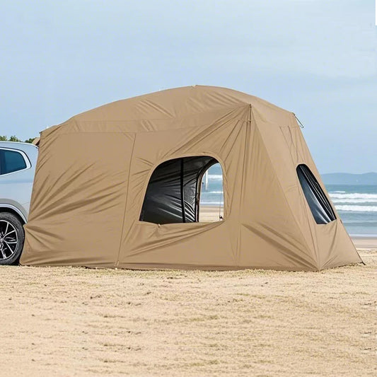 Universal SUV Camping Tent with Spacious Awning Waterproof Car Tent Easy Setup for Backpacking Traveling Outdoors Car Tail Tent Tuck's Performance