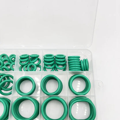 250s Green FKM O Ring Sealing Gasket Heat Resistance High Hardness Corrosion CS 1/1.5/2/2.4/3.1 Fluorine Rubber Seal O-rings Kit Tuck's Performance