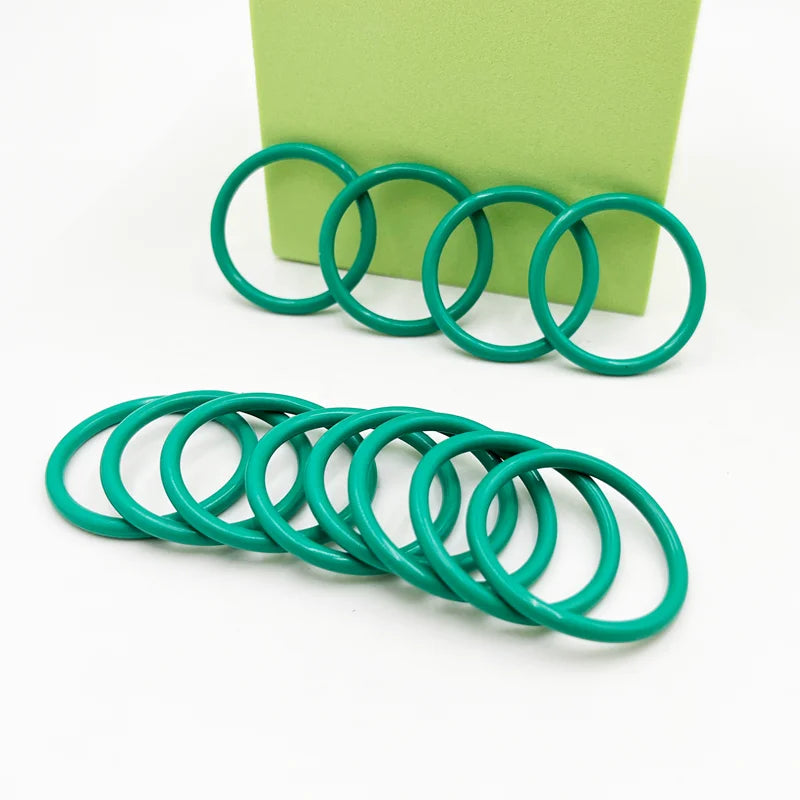 250s Green FKM O Ring Sealing Gasket Heat Resistance High Hardness Corrosion CS 1/1.5/2/2.4/3.1 Fluorine Rubber Seal O-rings Kit Tuck's Performance