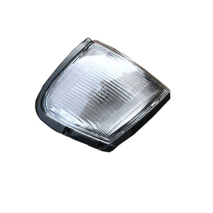Corner light mounting tabs and bulb socket detail