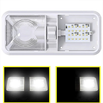 12V/24V LED dome light - LED board and light output