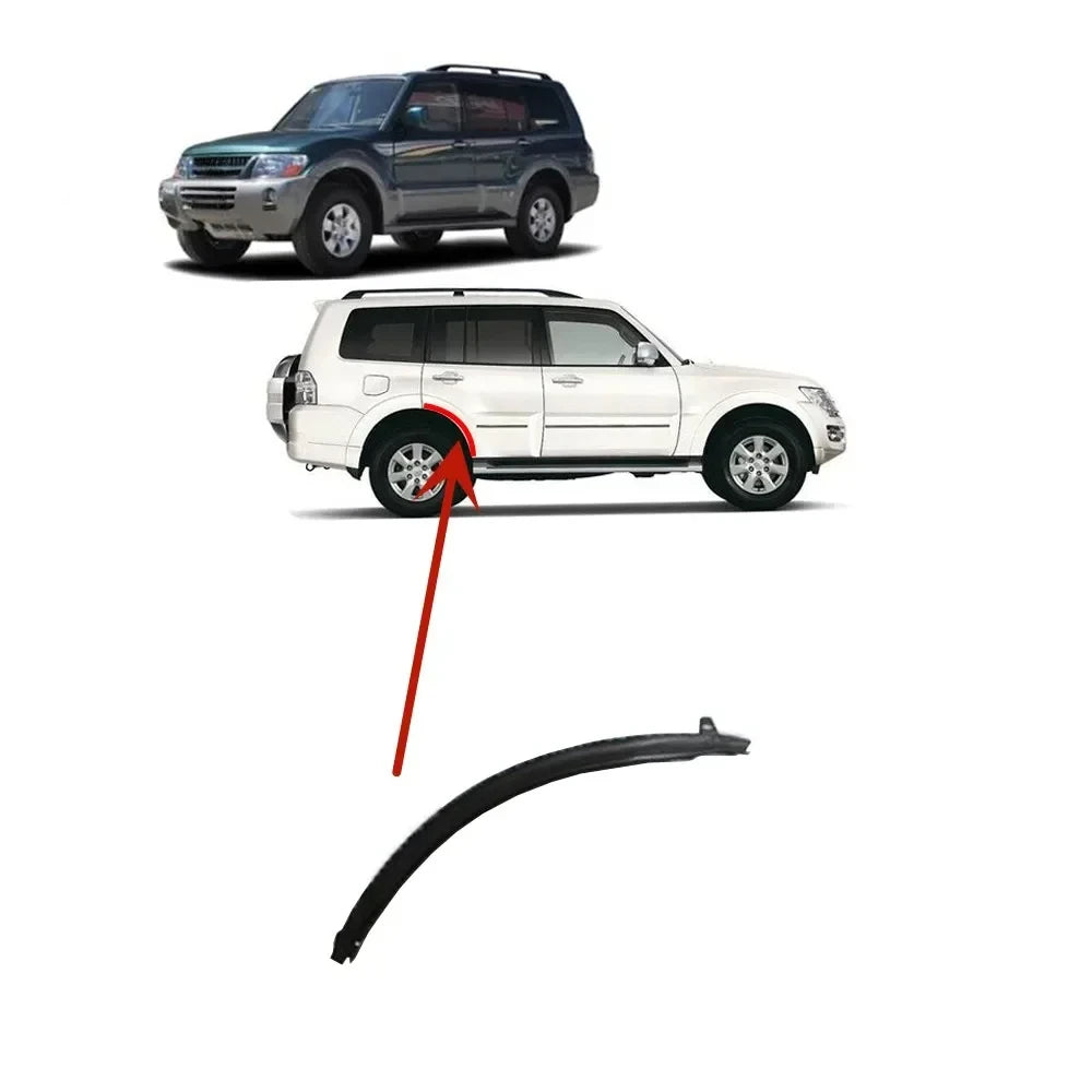 Pajero rear door weather seal