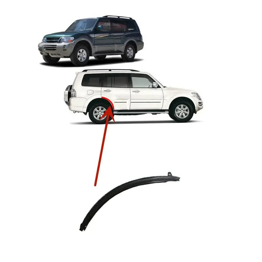 Pajero rear door weather seal