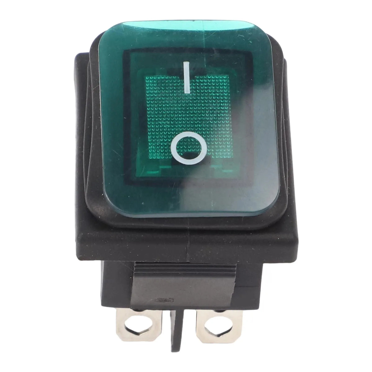 Power Switch Switch Rocker Switch Waterproof Green KCD4 LED Waterproof Rocker With Light 12V/24V/220V Auto Parts Tuck's Performance