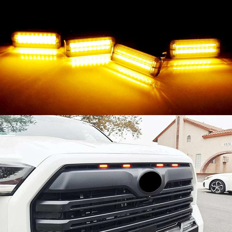 Toyota Tundra 2022-2025 Grille Clearance Lights 4pc product image 6