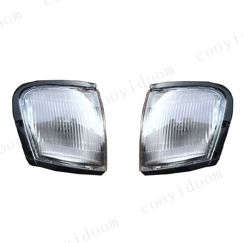 Corner indicator lens, left and right pair