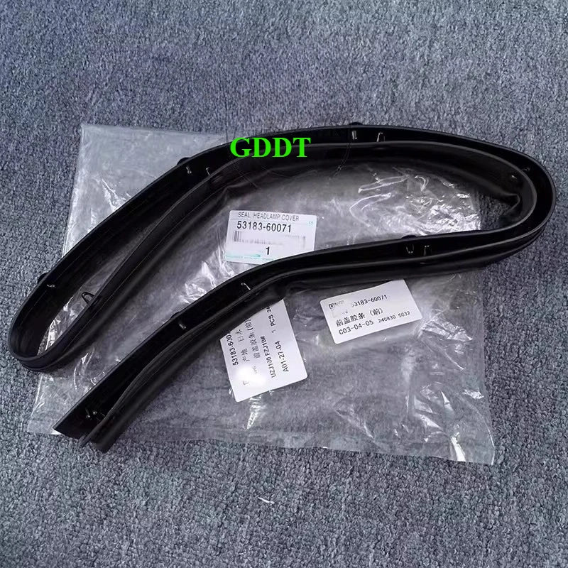 Bonnet seal profile detail for LandCruiser LC100