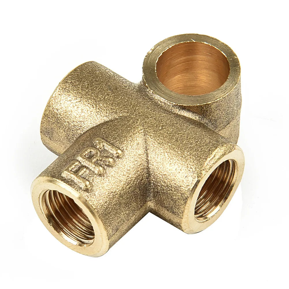 3 WAY Tee Piece Brake Clutch T 3/16 \" Pipe Metric M10 Pipe Connector Female 3 WAY BRAKE PIPE UNION NUT 10mm X 1mm Accessories Tuck's Performance