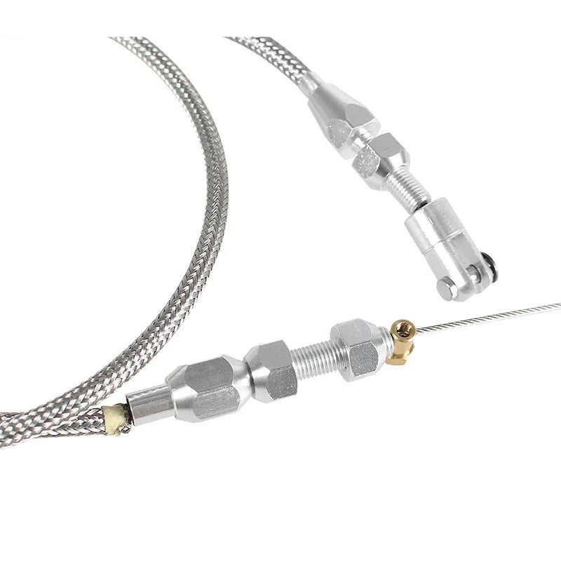 36" Braided Throttle Cable Kit Compatible with 97-07 Chevrolet/Chevy LS1 Engine 4.8L 5.3L 5.7L 6.0L Tuck's Performance