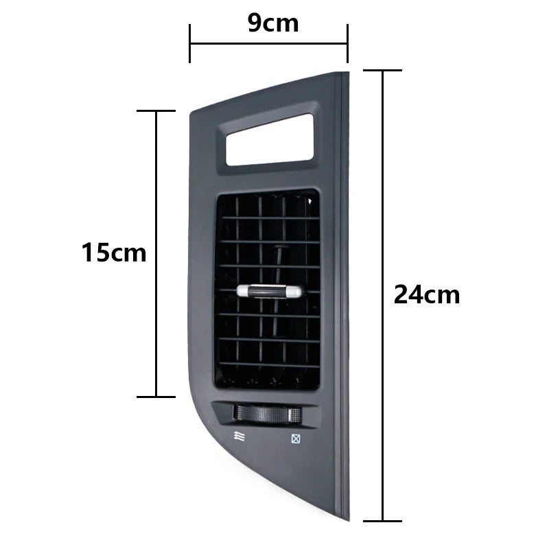 Pajero vent with button