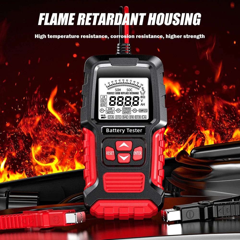 12V/24V LCD Battery Tester & Analyzer - product image 13