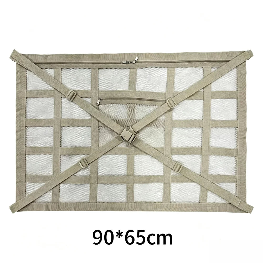 Roof ceiling cargo net size 90 x 65cm