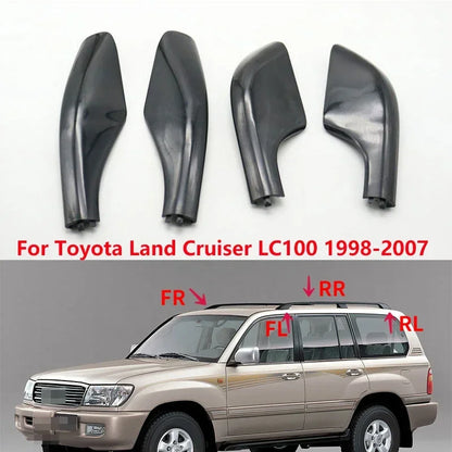 Roof rack rail end cap for LandCruiser 100 Series