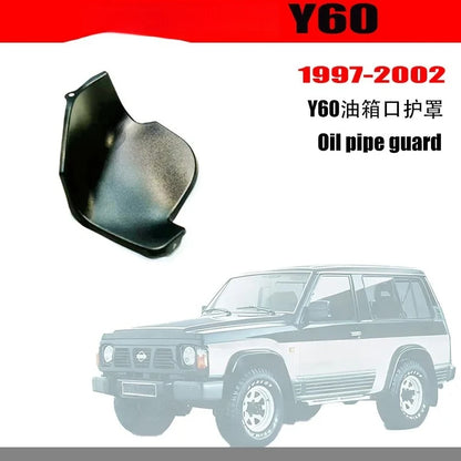 Nissan Patrol GQ fuel filler neck guard