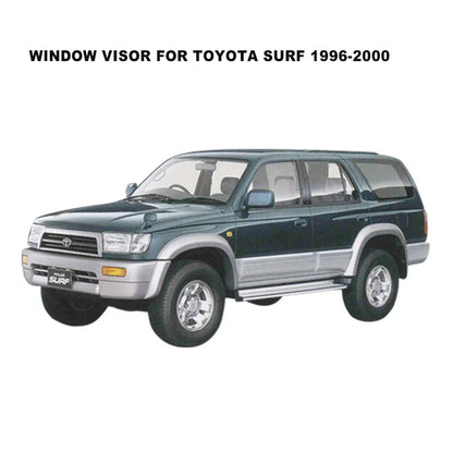 Window Visor For Toyota Hilux Surf 1996 1997 1998 1999 2000 Car Window Deflector Visor Shade Weather Shield Sun Rain Guard Tuck's Performance