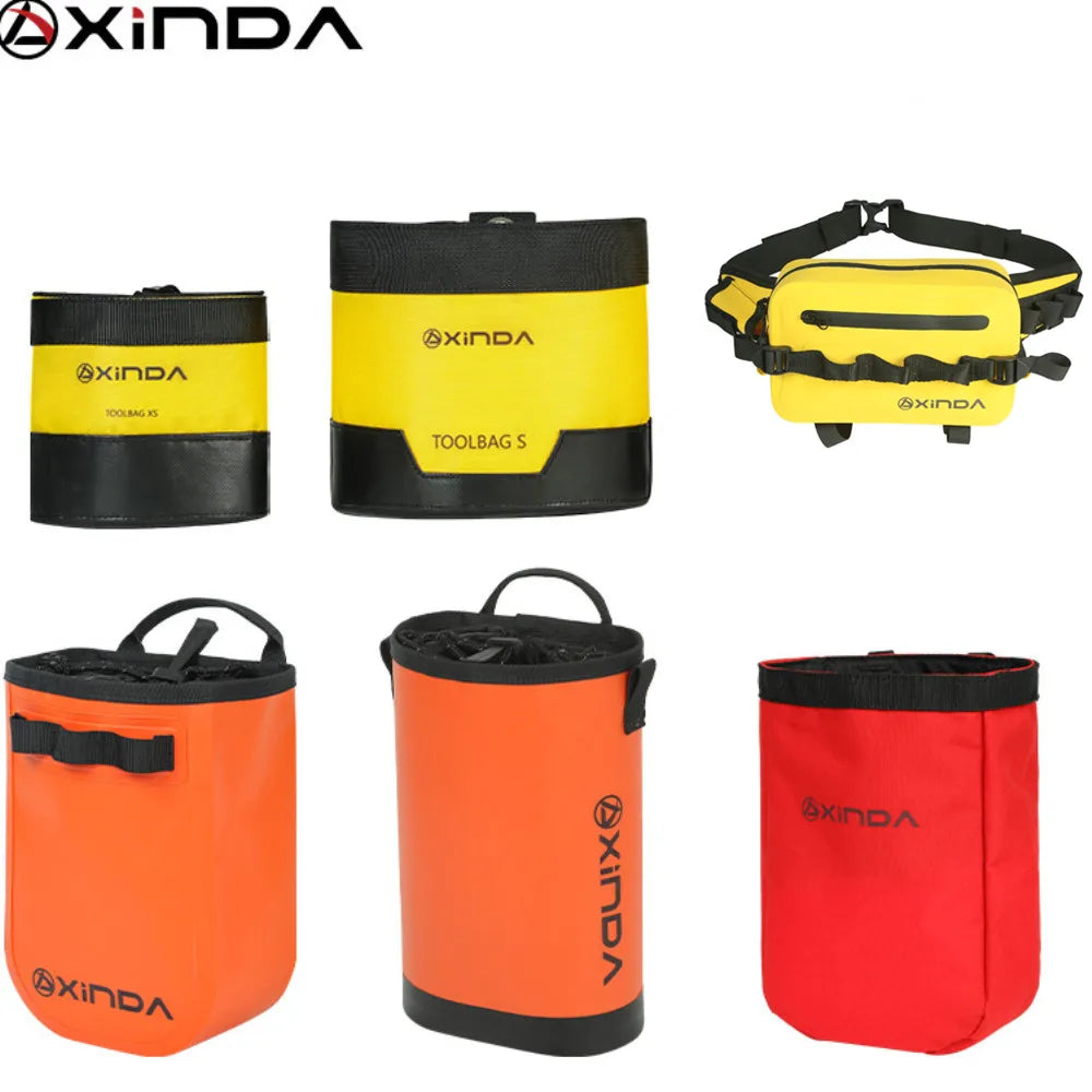 Xinda Outdoor Tool Kit Rock Climbing Exploration Bag Portable Equipment High-Altitude Operation Tool Bag Tuck's Performance